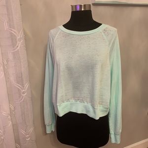 mint green long sleeve